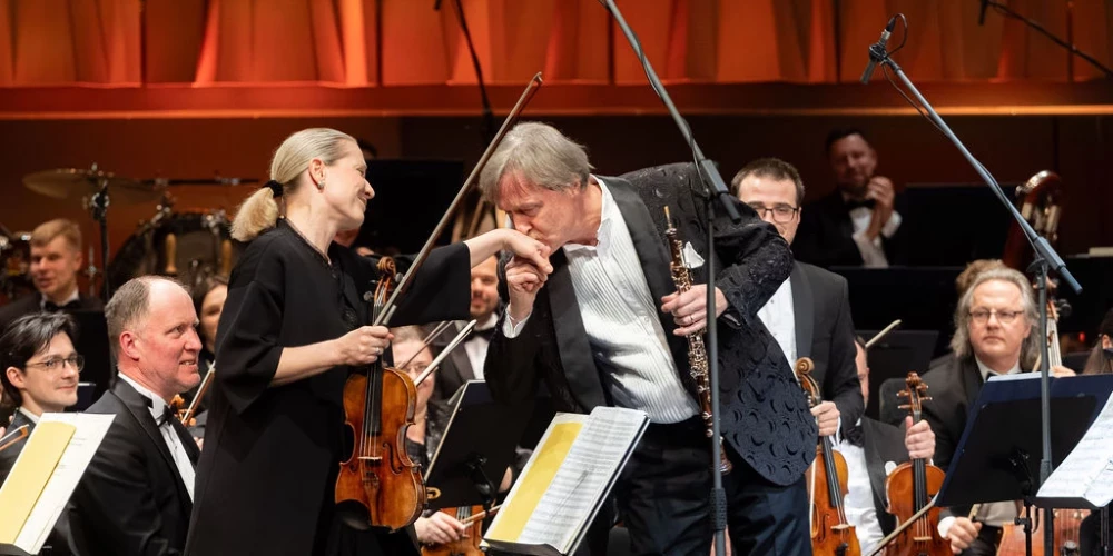 Festivāla "Pētera Vaska mūzikas aprīlis" koncerts (foto: Jānis Vīksna)