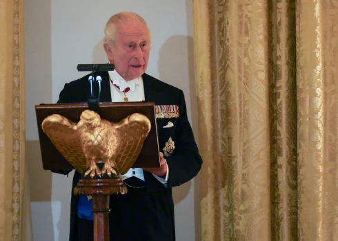 Britu karalis Kongresā uzsver nepieciešamību atbalstīt Ukrainu.