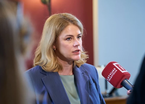 Ministru prezidente Evika Siliņa.