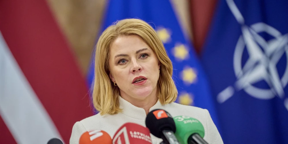 Ministru prezidente Evika Siliņa.