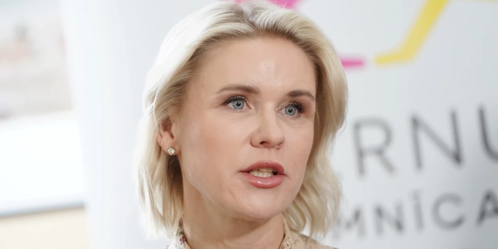 Bērnu slimnīcas fonda valdes priekšsēdētāja Liene Dambiņa. 