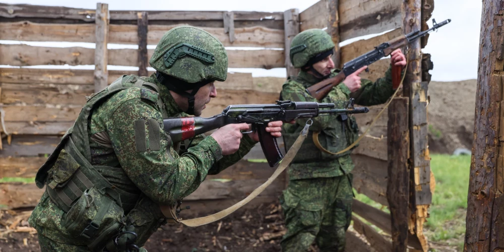 Krievijas armijas mācības.