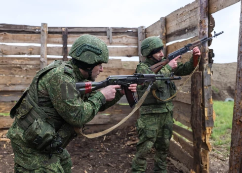 Krievijas armijas mācības.