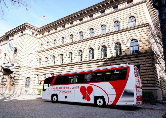 Pie Saeimas nama notiks asinsdonoru diena