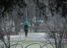 Апрель прощается почти зимней погодой: в Латвии утром зафиксировали до -5 градусов