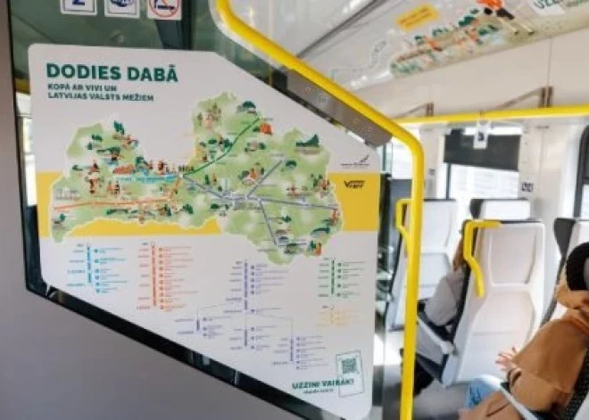 Bite, Apodziņš, Priede, Egle – elektrovilcieniem dod vārdus un aicina doties dabā