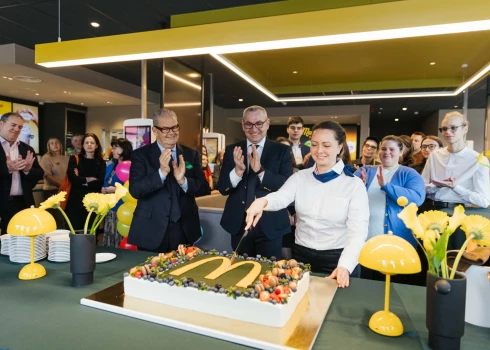 В Латвии открылся еще один McDonald’s.