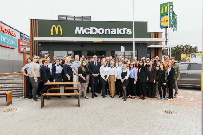McDonald’s продолжает расширяться в Латвии.