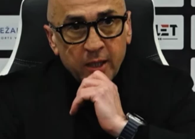 Atkāpjas virslīgas debitantes "Ogre United" galvenais treneris Rehviašvili