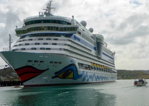 Круизный лайнер AIDA Diva по мировым меркам считается небольшим.