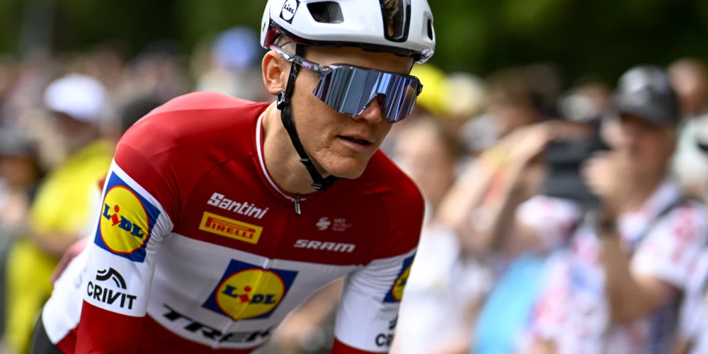 Latvijas riteņbraucējs Toms Skujiņš. 