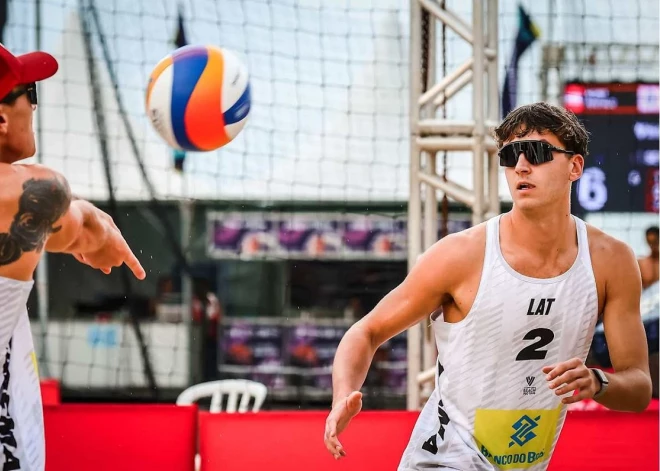 Pļaviņš/Fokerots iekļūst Brazīlijas "Elite 16" turnīra ceturtdaļfinālā