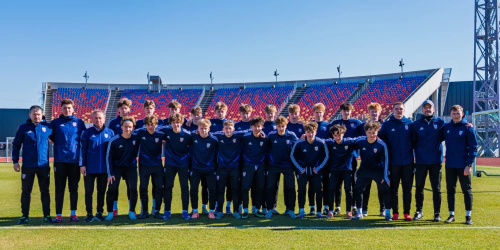 Latvijas U-17 futbola izlase pārbaudes turnīru Somijā sāk ar zaudējumu.