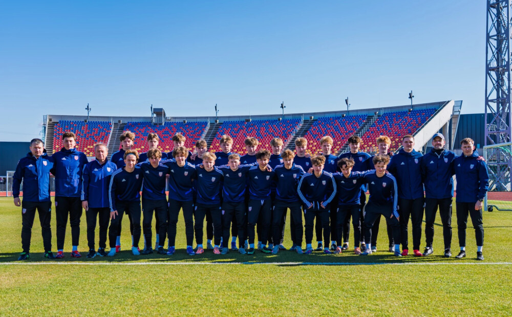 Latvijas U-17 futbolisti pārbaudes turnīru Somijā sāk ar zaudējumu