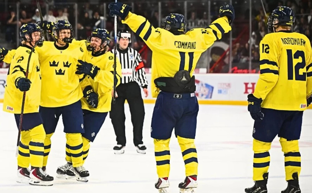 Zviedrija izcīna zeltu pasaules U-18 čempionātā hokejā