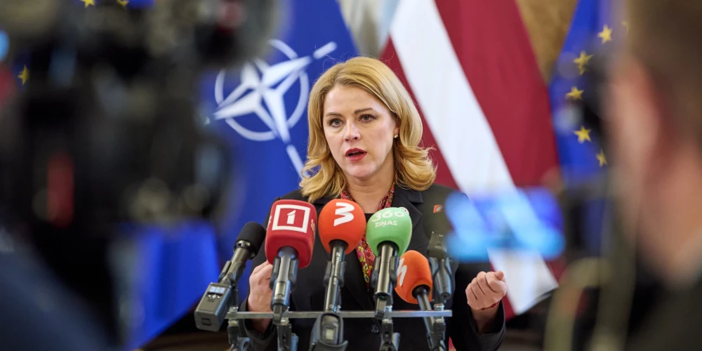 Ministru prezidente Evika SIliņa.