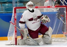 Latvijas U-18 izlases vārtsargs Plūmiņš atzīts par turnīra labāko savā pozīcijā