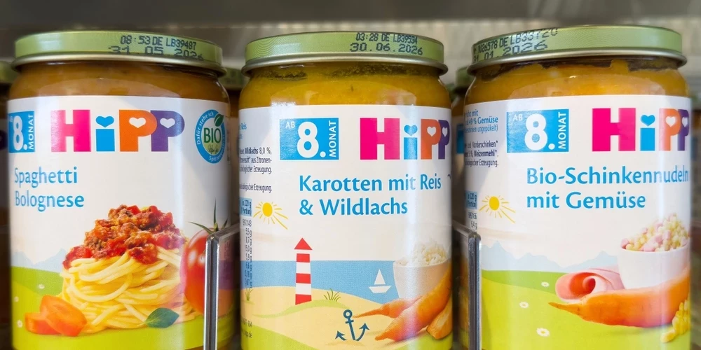 Bērnu pārtikas burciņās atrasta žurku inde.