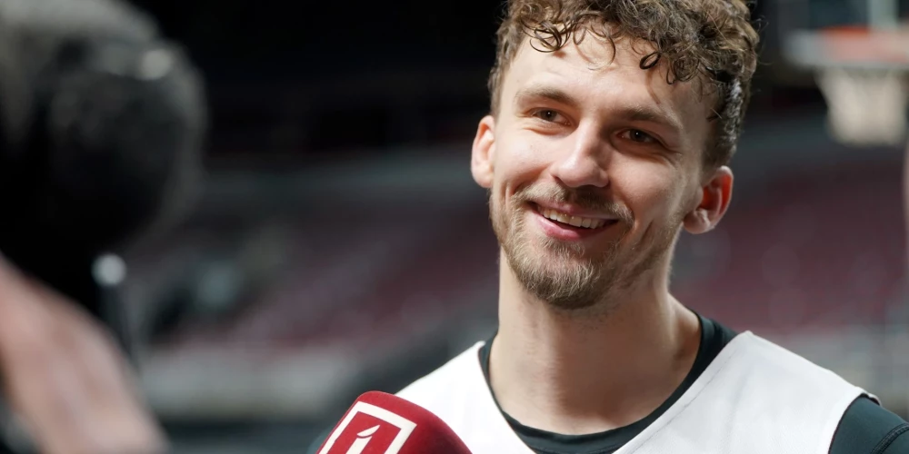 Latvijas basketbolists Kristers Zoriks.