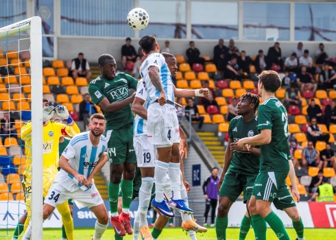 "Riga" mērojas spēkiem ar "Liepāju" (foto: "Riga FC")