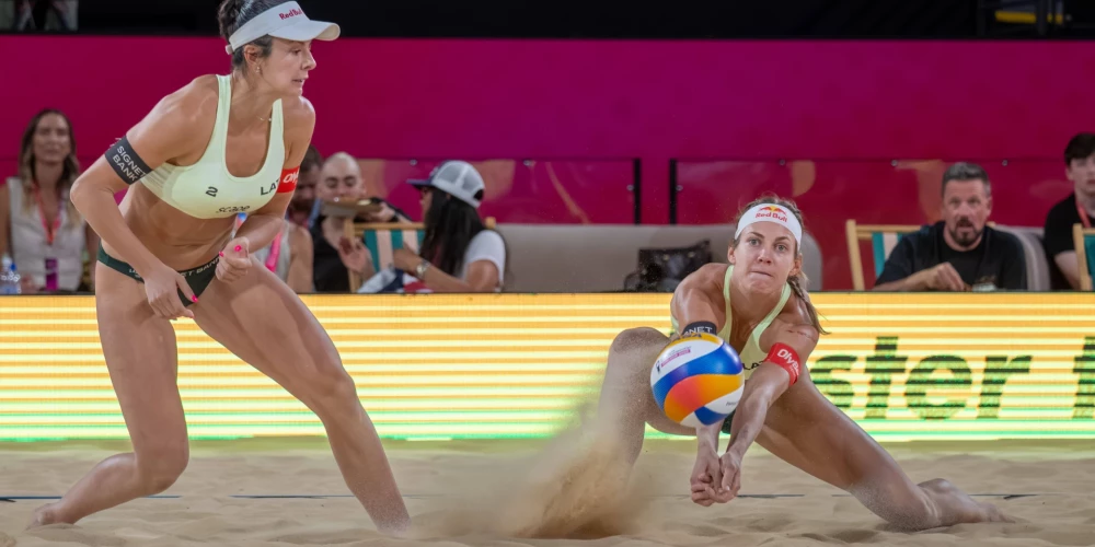 Anastasija Samoilova un Tīna Graudiņa