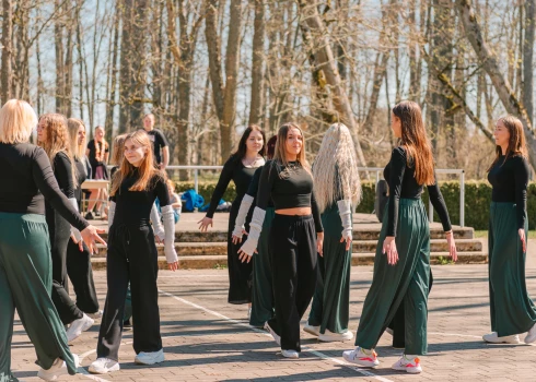 Dīķa modināšana Vērgalē (foto: Elvita Petrauska)