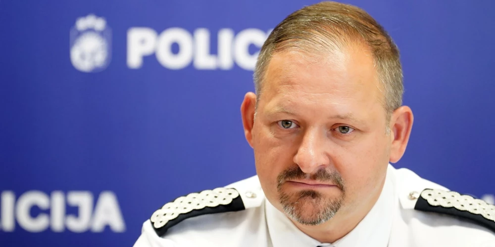 Valsts policijas priekšnieks ģenerālis Armands Ruks. 