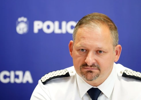 Valsts policijas priekšnieks ģenerālis Armands Ruks. 