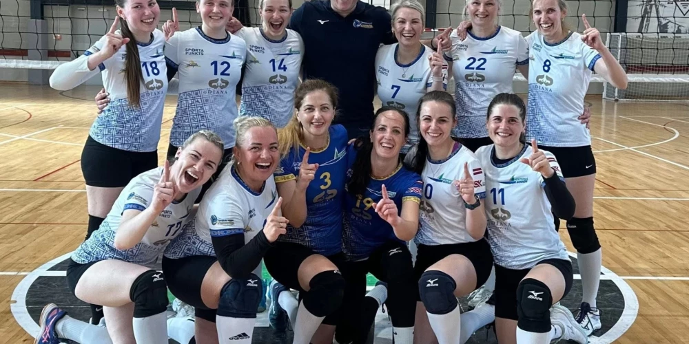 Ventspils novada volejbola komanda (publicitātes foto)