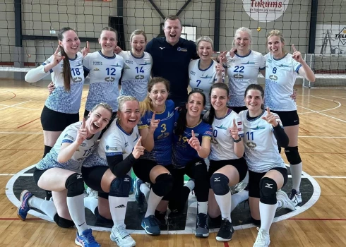 Ventspils novada volejbola komanda (publicitātes foto)
