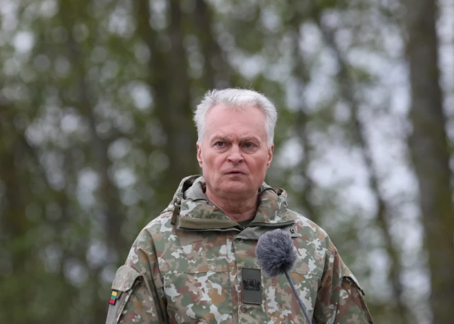 Nausēda: Lietuva ir gatava uzņemt vairāk ASV karavīru
