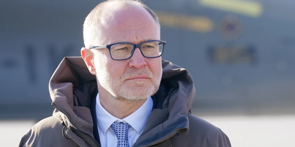 Aizsardzības ministrs Andris Sprūds.