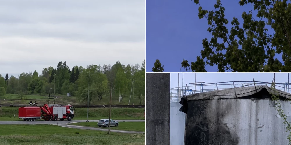 Ekrānuzņēmumi no aculiecinieku video.