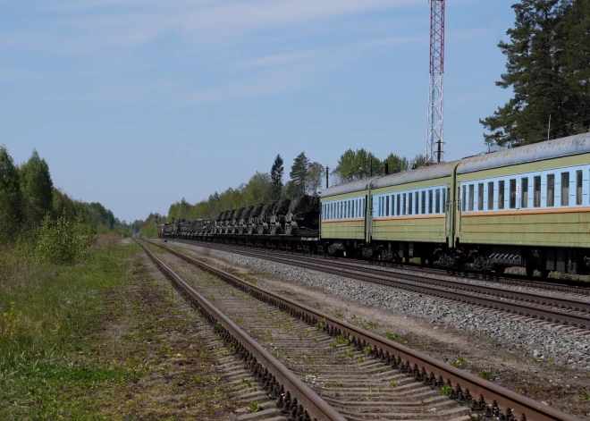 Полиция: информация о падении украинского дрона на поезд Рига - Даугавпилс является ложной