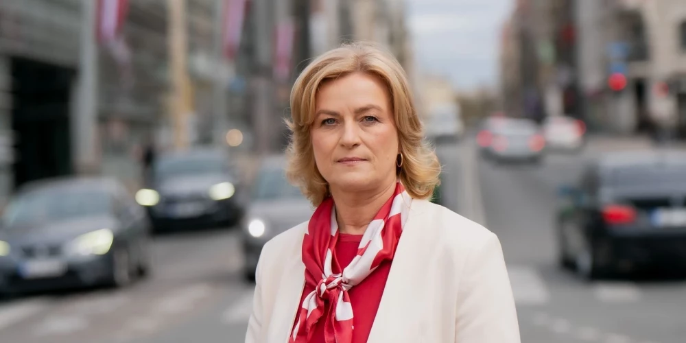 Nacionālās apvienības (NA) valdes priekšsēdētāja, Saeimas deputāte Ilze Indriksone. (publicitātes foto)
