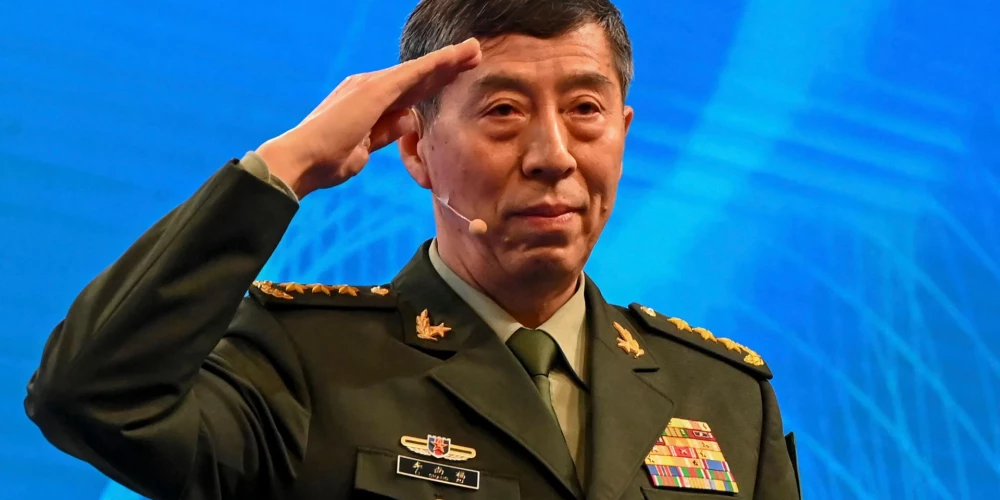 Li Šanfu tika atcelts no aizsardzības ministra amata 2023. gadā.