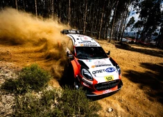 Seska ekipāža uzlabo sasniegumu Portugāles rallija otrajā ātrumposmā