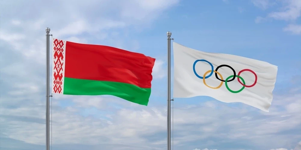 Белорусский флаг возвращается в олимпийское движение.