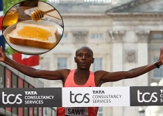 Baltmaize un medus brokastīs: pasaules rekordista maratonā Sebastiana Save komanda atklāj viņa panākuma noslēpumus