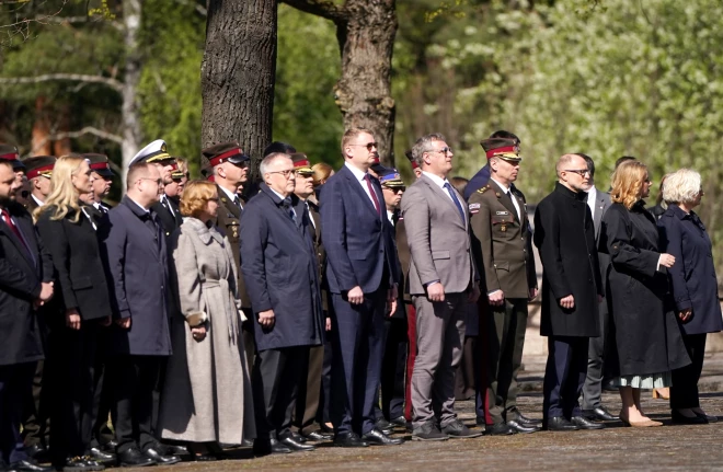 Латвия чтит память жертв Второй мировой войны.