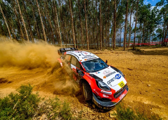 Seska ekipāža Portugāles WRC otrās dienas ievadā kopvērtējumā nepaceļas