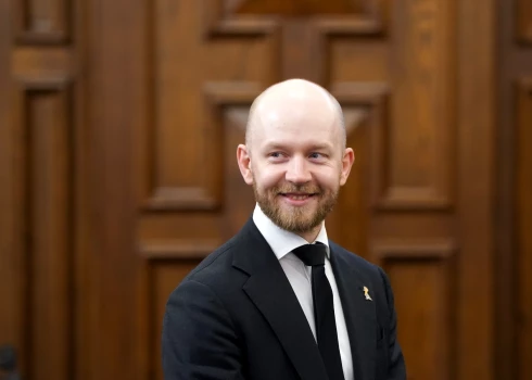 "Progresīvo" Saeimas frakcijas vadītājs Andris Šuvajevs.