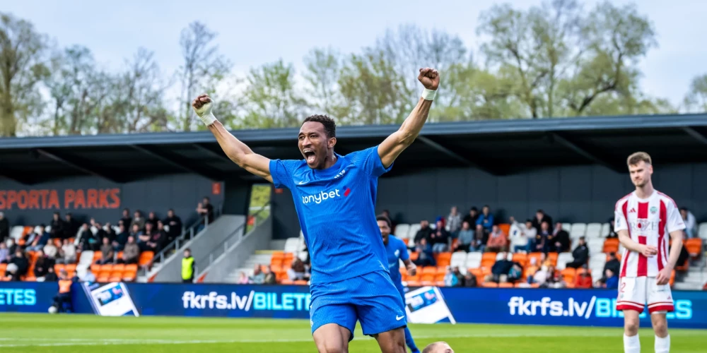 RFS futbolisti pārliecinoši uzvar "Liepāju".