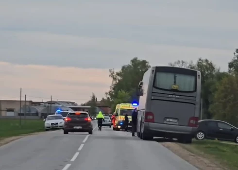 Traģiskā negadījuma vieta Īslīces pagastā.