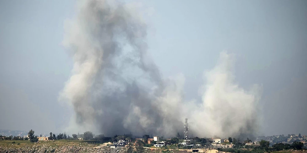 Izraēlas spēki uzbruka "Hizbollah" kaujiniekiem Libānas dienvidos.