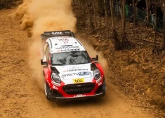 Seska ekipāža Portugāles rallija trešās dienas ievadā teju izdodas atgriezties labāko desmitniekā