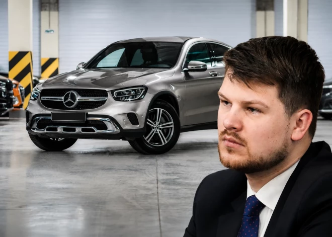 Депутат Сейма и сын Айнара Шлесерса получил Mercedes в подарок