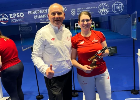 Latvijas sportiste Agate Rašmane sestdien Horvātijā Eiropas čempionātā šaušanā izcīnīja ceturto vietu šaušanā ar pistoli 25 metru distancē.