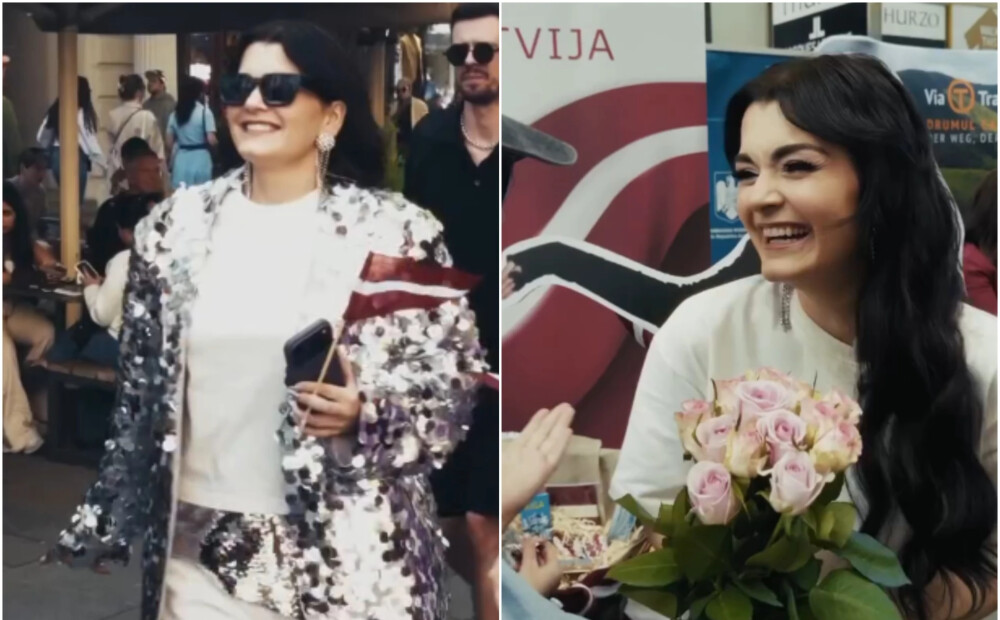 VIDEO: Atvara aizvadījusi sirsnīgu tikšanos ar “Eirovīzijas” faniem pie Latvijas stenda