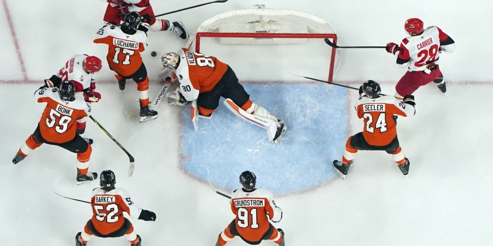 "Flyers" sēriju ar "Hurricanes" noslēdz bez uzvarētām spēlēm.
